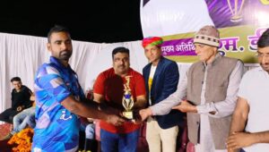 Mandrela became the winner by defeating Jhunjhunu Club by 13 runs at GSS Ground Nayasar