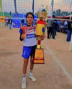 फियावड़ी निवासी सुश्री संगीता जाट के नेतृत्व में राजस्थान टीम द्वारा स्वर्ण पदक जीतने पर पूरी टीम को हार्दिक बधाई