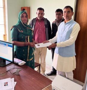 Rohitash Dhangad donated land for PHC to Gram Panchayat Dhattarwala